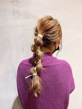 アンジェリカ バイ マジョラム(ANGELICA by marjoram) 『ANGELICA SHIHO』 パーティーヘアセット