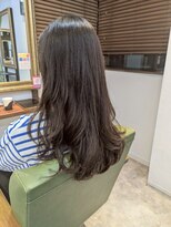 ネウィサリュー 立川(newi saLyu)&nbsp;韓国顔まわりレイヤーカット髪質改善透明感カラー20代30代40代