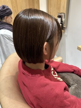 トリート 千葉店(TREAT) ミニボブ×アッシュベージュ