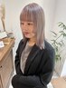 【松田限定】ケアブリーチ＋カラー＋オージュアクイックトリートメント￥17000