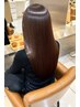 【人気NO3】カット+髪質改善カラー+４STEPトリートメント+超微粒スパ ￥12000