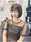 どこから見ても美しい、洗練ストレートボブ