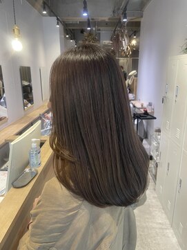 リタ(rita.) まつだて/オリーブ/ベージュ/艶髪/オージュア