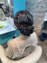 リエラ 新宿(RIERA)&nbsp;編み込みアップ