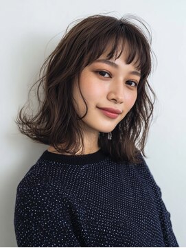 リビーチ ヘア リゾート 赤羽(Rebeach HAIR RESORT) 赤羽駅オリーブグレーココアベージュ小顔