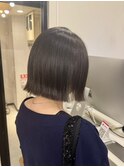 外はねボブ　新宿/髪質改善/透明感カラー/ボブ