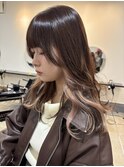 ブリーチ、カット、カラー、トリートメント