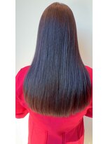 アルファ(Hair Salon alpha)&nbsp;【大人可愛い×艶感】ラウンドワンレングス×ラベンダーベージュ