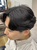 ナム 錦糸町(NAM)&nbsp;MEN'S HAIR/ブルーブラック/フェザーパーマ/錦糸町