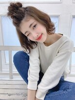 ヘア ケア ディエイチケー(HAIR CARE DHK)&nbsp;ボブ お団子アレンジ