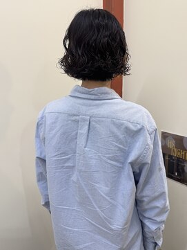 ヒントステーション(HINTSTATION) 〈浅草 半個室〉ミニボブパーマ