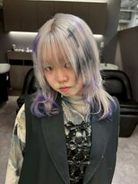 ロテサカエ(Lote.Sakae)&nbsp;着物ヘア/大人ガーリー/ダークアッシュ/似合わせカット/栄
