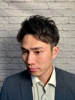 グレイスフルバーバー 赤坂見附店 アップバングツーブロック