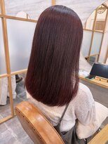 ReFa認定プレミアムサロン 全席個室美容室 Zina ガーデンズ千早【6/27OPEN(予定)】&nbsp;《Zina千早 藤》暖色/レッド/髪質改善/20代30代40代