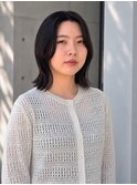 ナチュラル外ハネミディアム