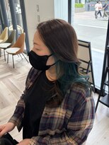 イロミ(iromi)&nbsp;ディープグリーン　×　イヤリングカラー