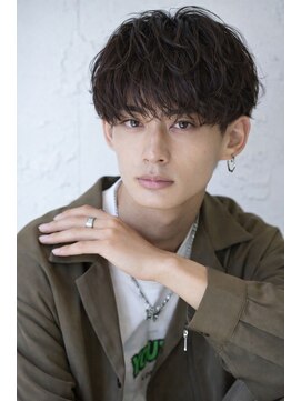 メイキー メンズ 本厚木(MA-IKI) 刈り上げナチュラルショートマッシュメンズヘア