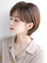 ソレア(SOLEA)&nbsp;20代30代40代50代髪質改善ミルクブラウンナチュラルショート