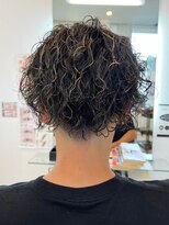 ガーデン 小山店(garden)&nbsp;宇都宮メンズカットメンズパーマ波巻きスパイラルパーマツイスパ