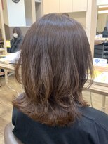 アルターリール(aL ter Rire) ダークパープル/ナチュラルショート/ミルクブラウン/夏/福原遼華