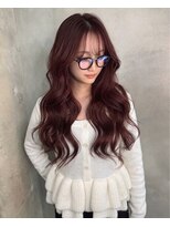 ユニ 心斎橋(Uni.)&nbsp;心斎橋/韓国ヘア/レイヤーカット/髪質改善/顔周り/ブリーチ