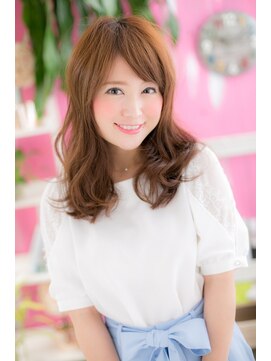 ミック ヘアアンドビューティー 大山店(miq  Hair&Beauty) ハートわしづかみ♪ゆる巻きロング