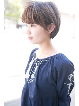 カモン(CAMON) ナチュラルハイライト×ボブ