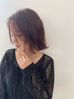 ラヴェストバイフレイスウェル(LOVEST by frace well)&nbsp;秋冬おすすめ　イルミナカラーで外はねボブ