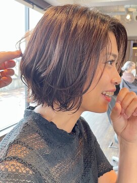 ダブル(DOUBLE) ふんわり外ハネボブ