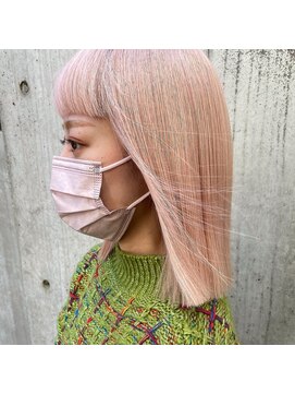 オンヌ(onnu) ケアブリーチピンクホワイトブロンド