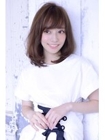 サンク ドリームプラザ店(CINQ)&nbsp;【CINQ】ワンカールが可愛い小顔ミディアム