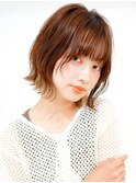 【La fith】セクションカラー×外ハネボブ