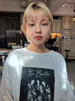 ミンクス 青山店(MINX)&nbsp;ハイトーン前上がりボブ