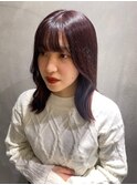 【YOKE】ラベンダーブラウン/こっくりカラー/20代