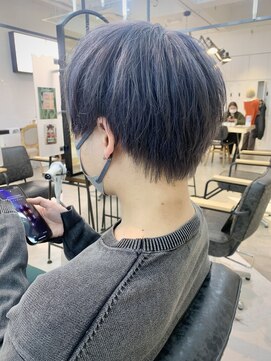 ゼスト パーク(ZEST PARK) メンズカット ツーブロックマッシュ ブリーチ 吉祥寺 宮坂紅