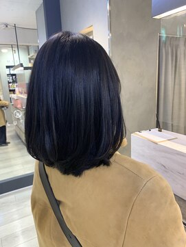 ヘアー ミッション 心斎橋店(hair Mission) ディープネイビー