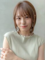 ケアリー 成増(Carelly)&nbsp;☆外ハネボブアッシュブラウンネオウルフツイストパーマ