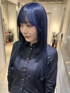 エイト 神戸三宮店(EIGHT) 色落ちがシルバーになるネイビーブルー！☆