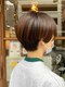 ケースプラスグリーン(CASE+GREEN)の写真/【西明石駅5分】大人可愛いデザインが大人気！知的な雰囲気に魅せてくれるショートスタイルを体感◆
