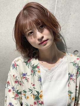 ナイン(nine) 【吉祥寺/見坊智美】大人かわいいパーマボブ