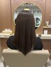 【髪や頭皮に優しい】大人髪質♪カット＋髪質改善縮毛矯正＋カラー￥19800