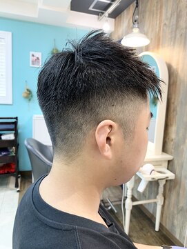 ブレス ヘアアンドスパ 湘南台(bless hair spa) メンズベリーショートスタイル