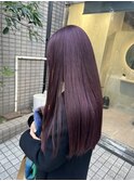 ○メルティーカラーフェミニンロング似合わせカットミディアム1