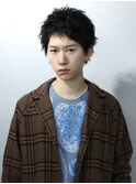 前髪おろしスパイキーショート/20代30代40代