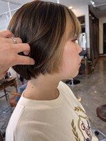 スアバイキキ(SuA by kiki.)&nbsp;似合わせカット/透け感バング/ぱつっとボブ/ 韓国ウェーブ