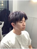 就活リクルート清潔感爽やかショートアップバング刈り上げ