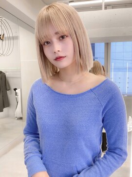 ジェム(GEM) 細みハイライト/ラベンダーミルクティー/くすみベージュ★46