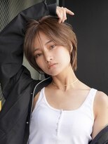 ギークス(GEEKS)&nbsp;【GEEKS渋谷】ショートレイヤー/くびれカット/メンズライク/小顔