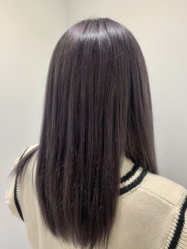 ルルバイアズール 草加店(LULU by azule) ダブルカラー,モードヘア,ダークシルバー【草加】
