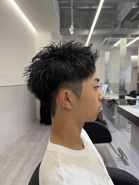 ビカムメンズヘアー 栄店(become men's hair) スパイキーショート名古屋スパイキーショート名古屋栄短髪カット